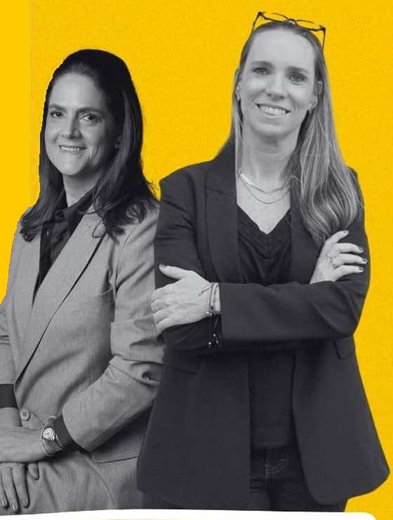 Sabrina Aude e Tatiana Pieper, sócias fundadoras da PIVOT